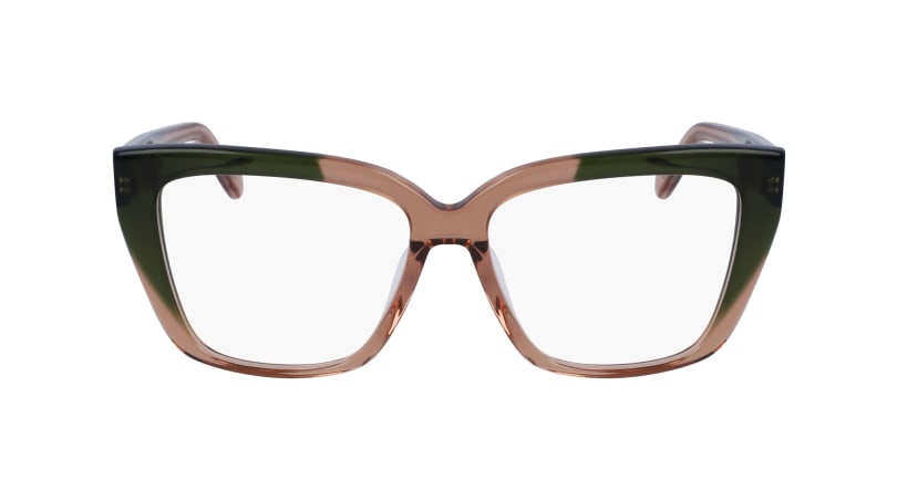  clear lenses/transparent khaki/light brown