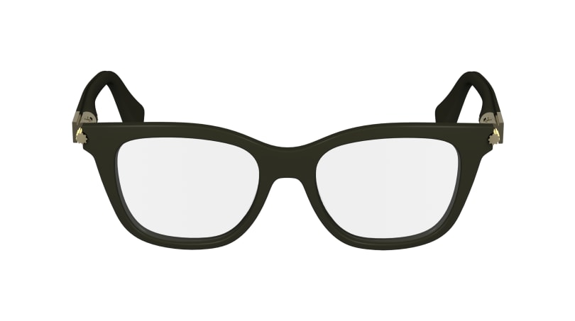  clear lenses/dark green