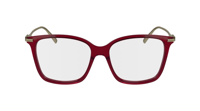  clear lenses/transparent burgundy
