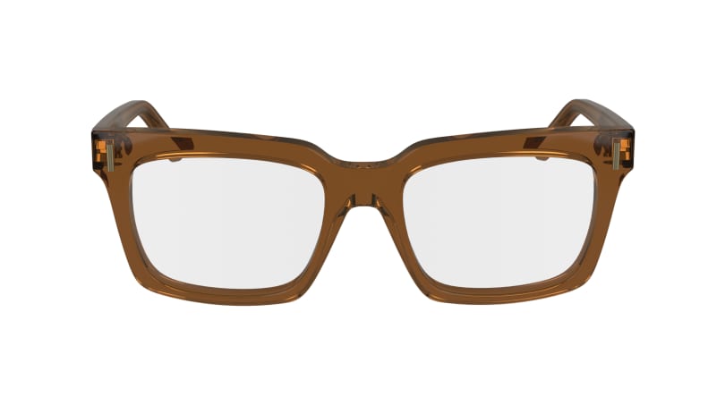  clear lenses/transparent brown