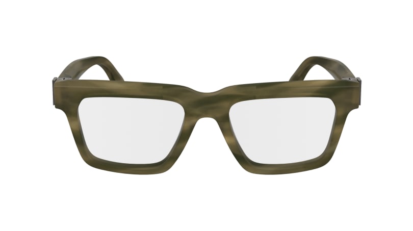  clear lenses/striped khaki