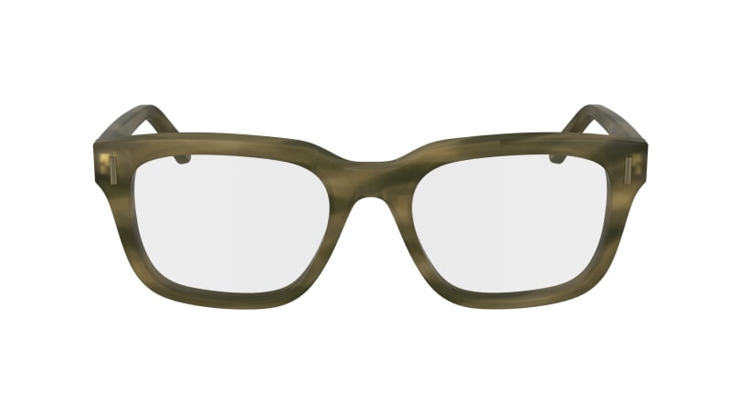  clear lenses/striped khaki
