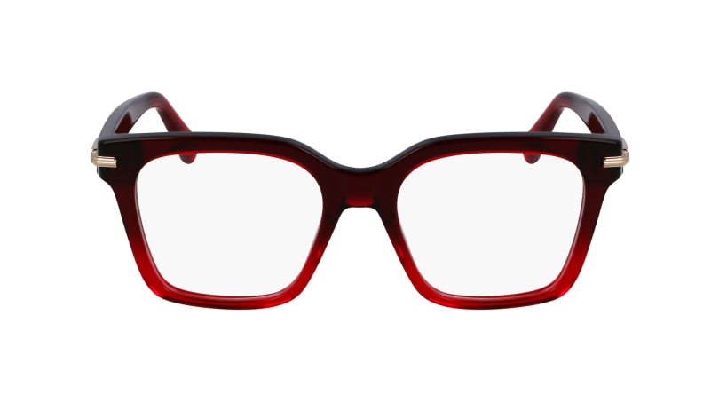  clear lenses/gradient transparent dark red