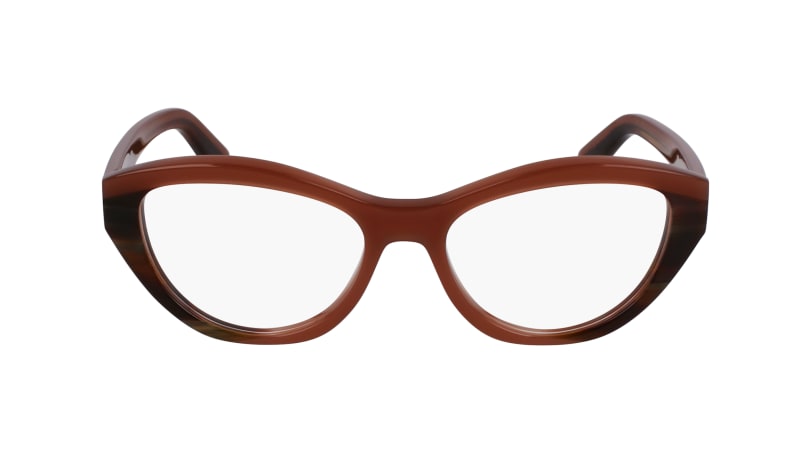  clear lenses/opaline brown/striped brown