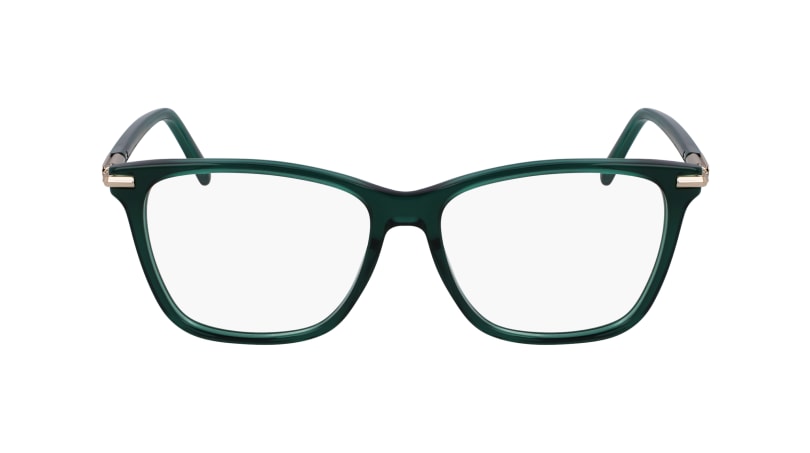  clear lenses/transparent green