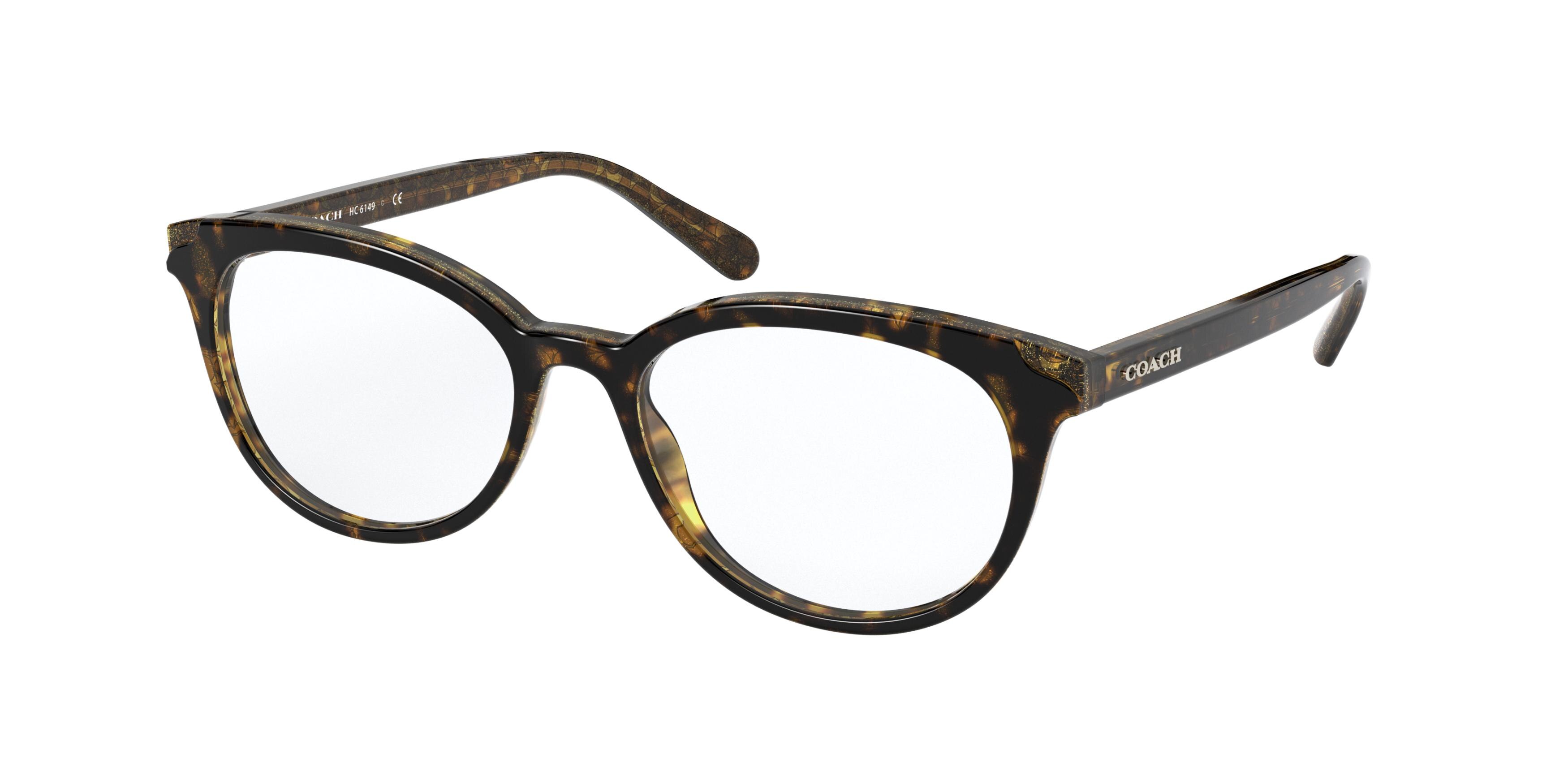  clear/tortoise glitter signature c