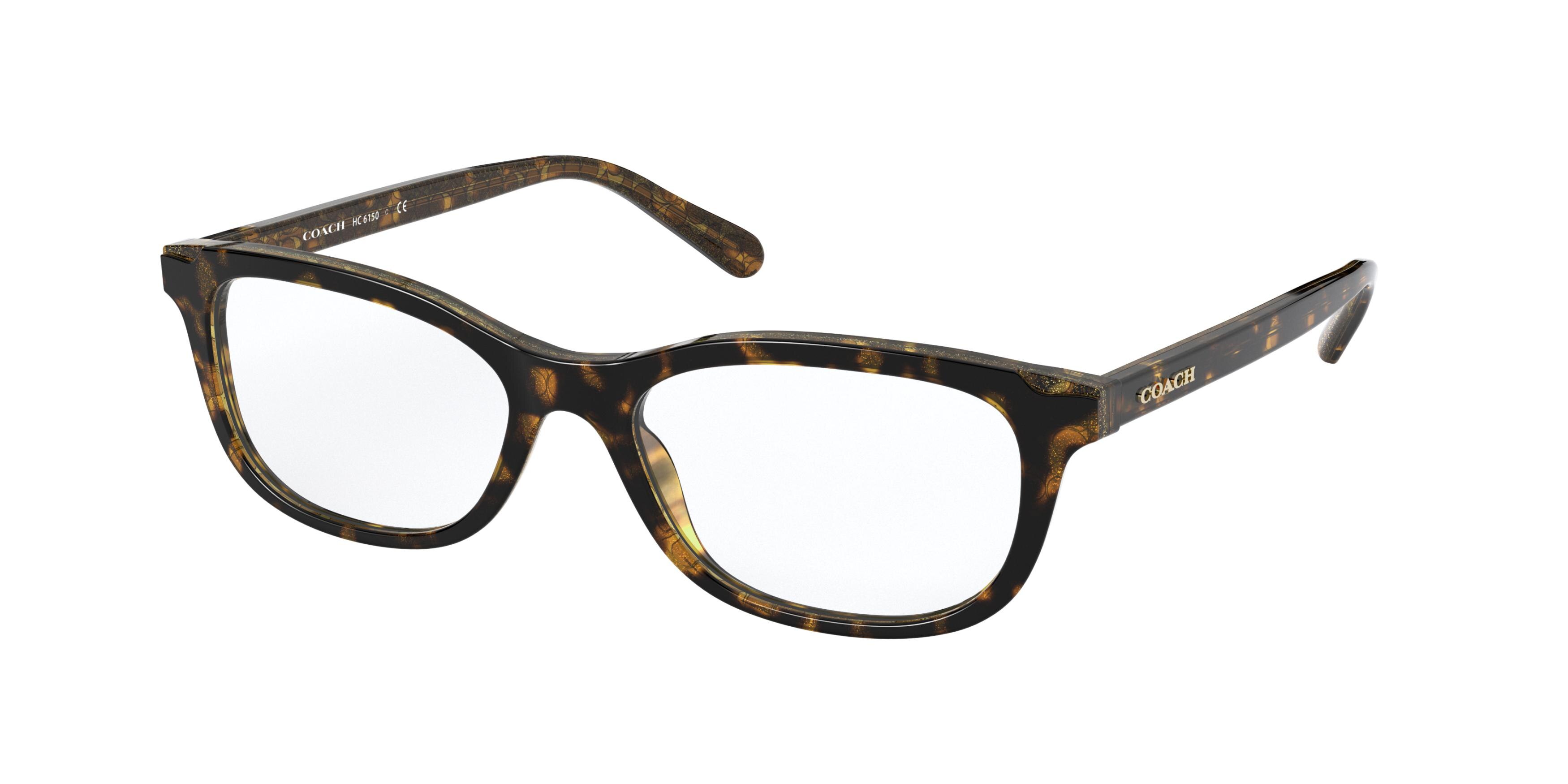  clear/tortoise glitter signature c