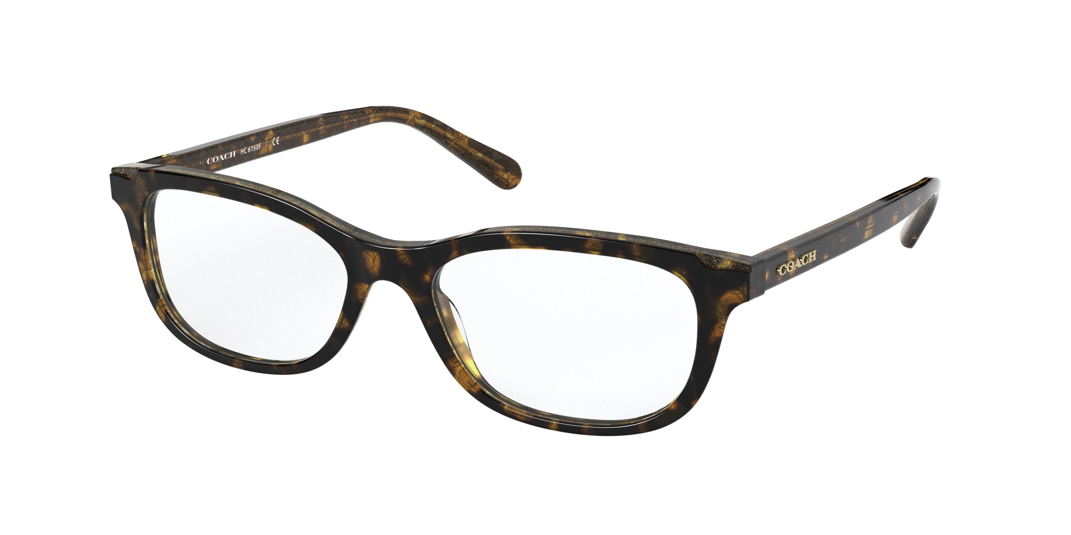  clear/tortoise glitter signature c