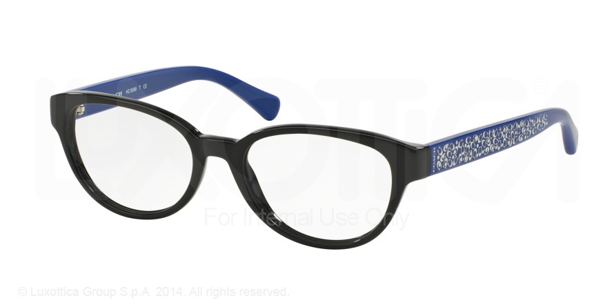  clear/black blue