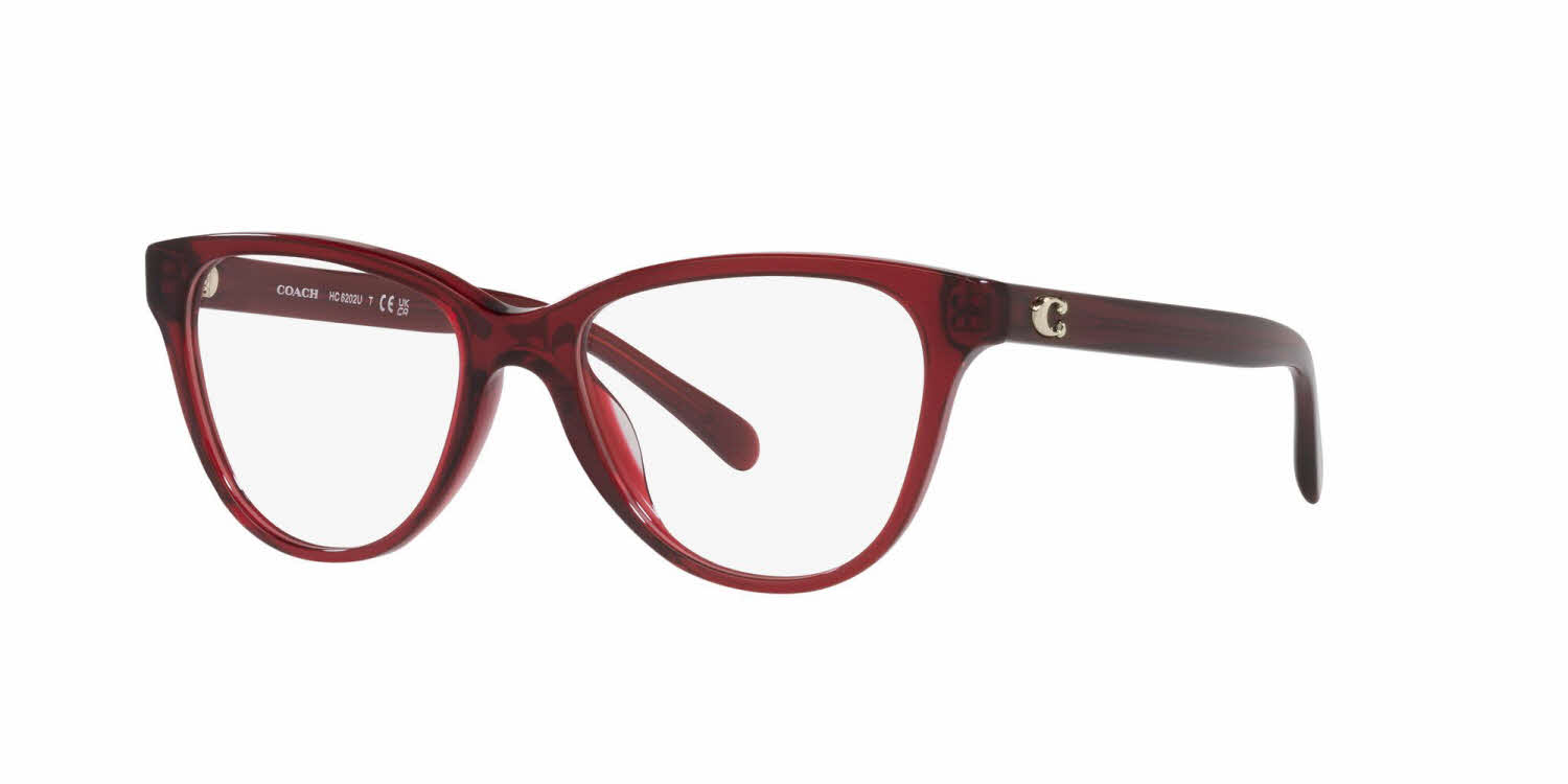  clear lens/transparent red