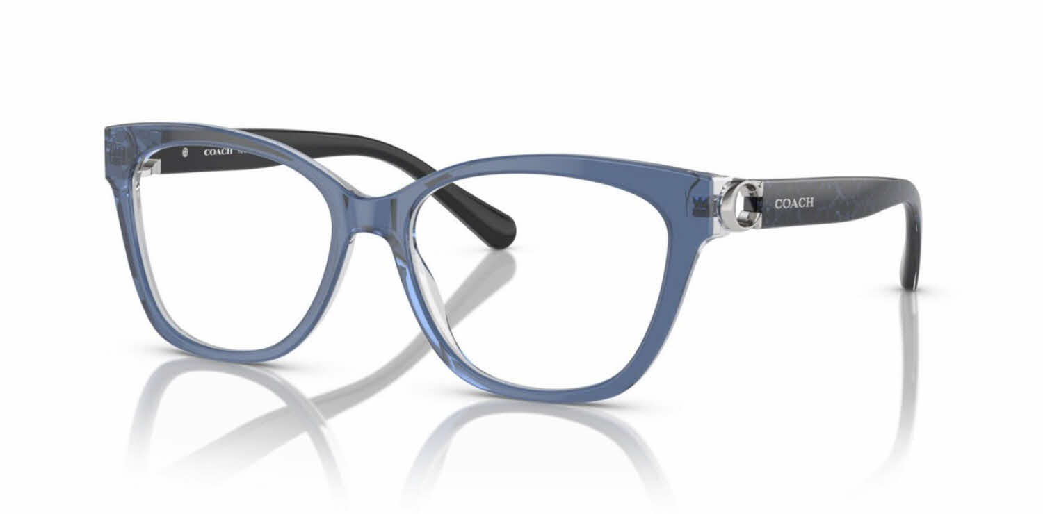  clear lens/transparent blue