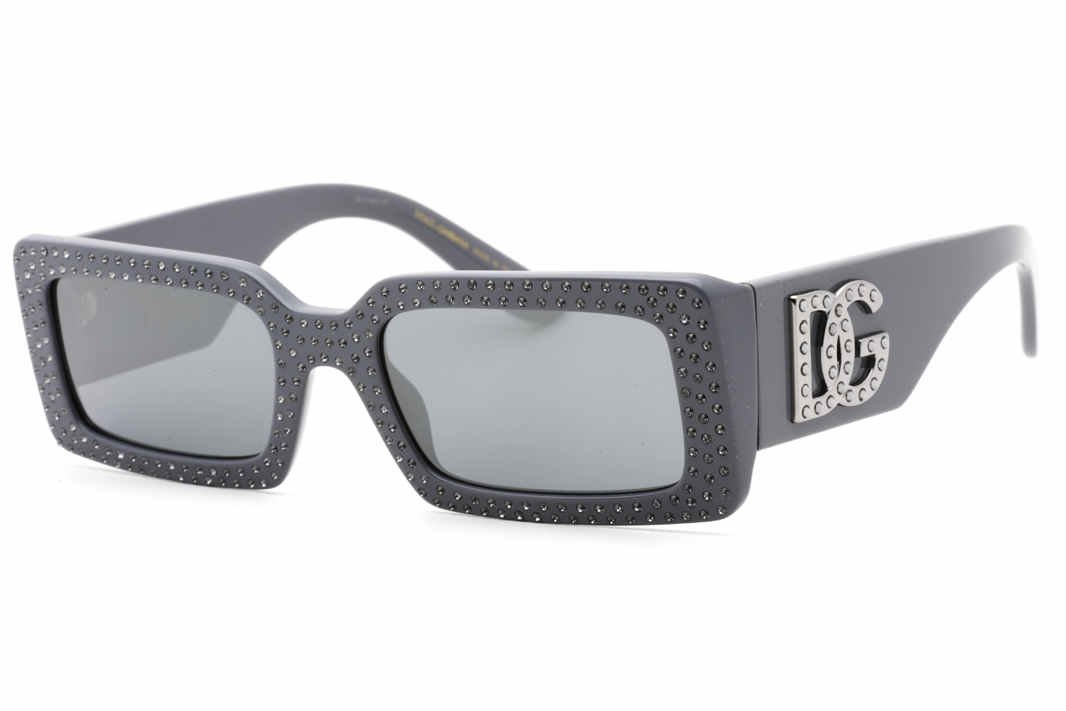  dark grey mirror/dark grey gems