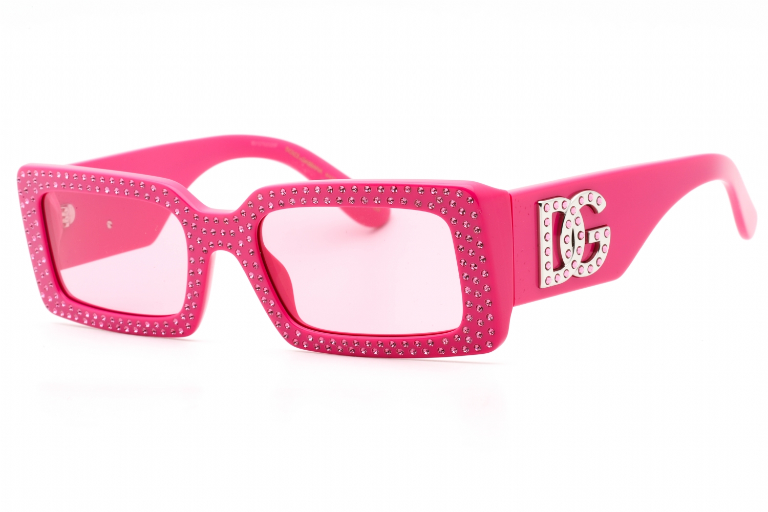  rose pink/fuchsia pink gems