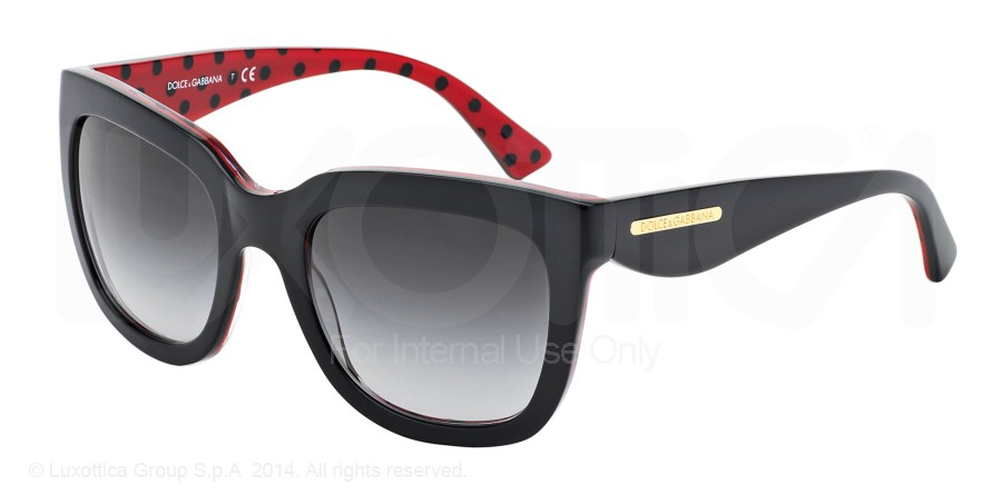  grey gradient/black/pois black/red