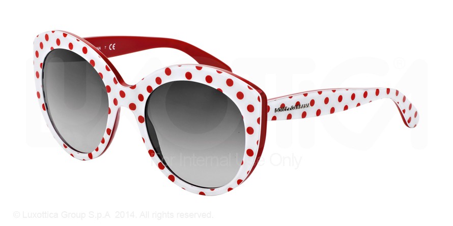  grey gradient/red pois/whte/red