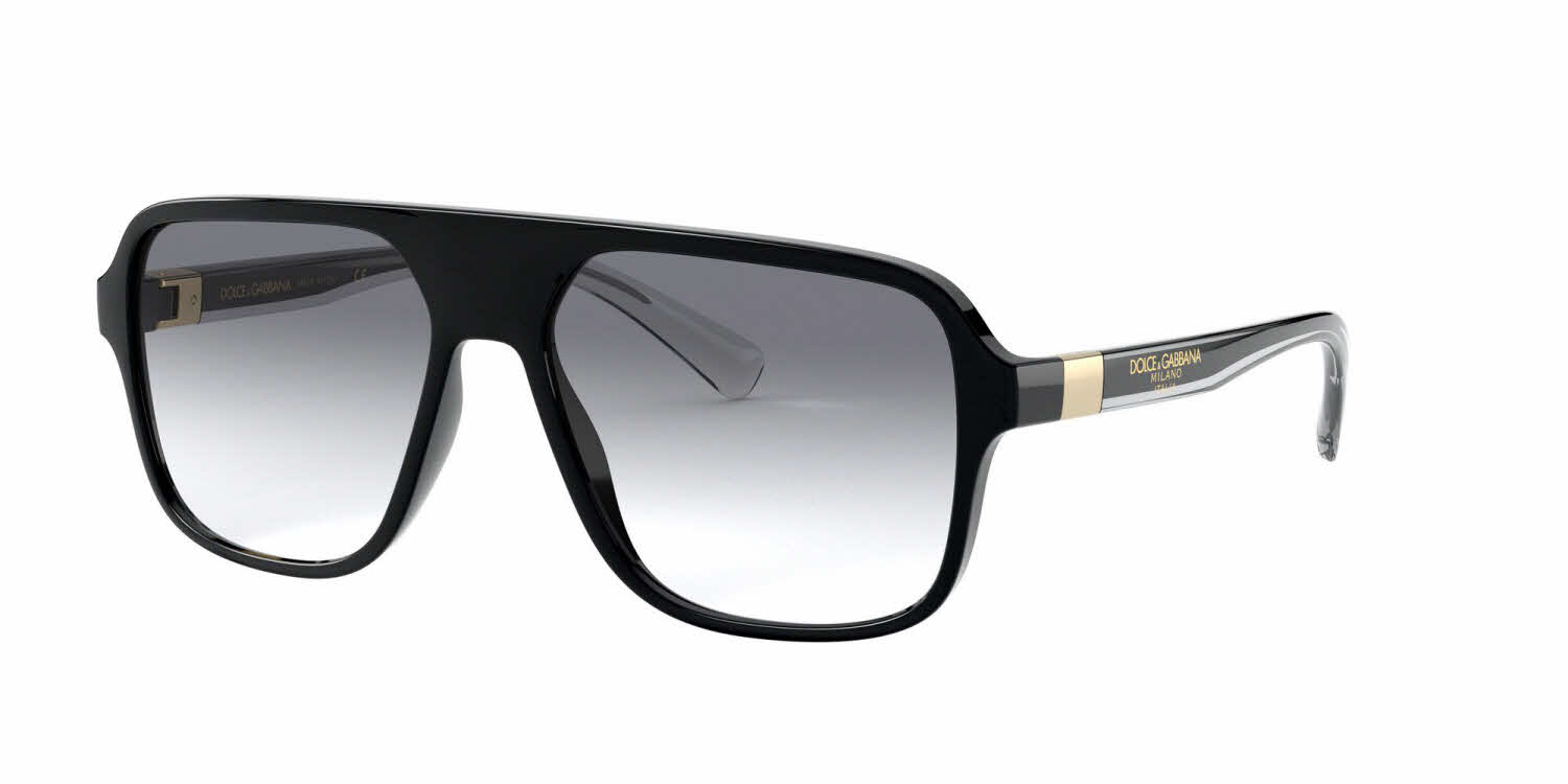  clear gradient blue lens /black