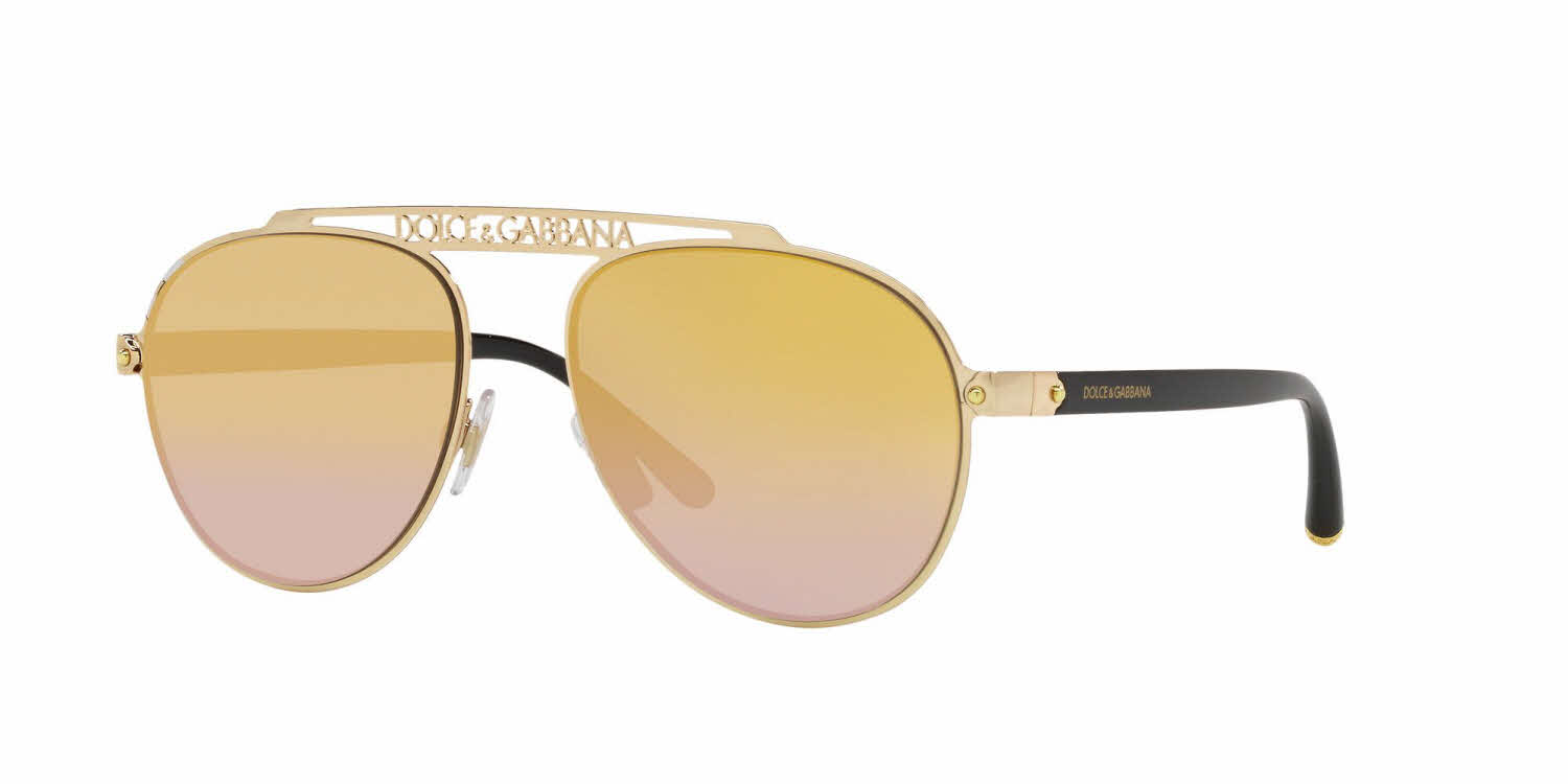  brown mirror silver gradient gold lens /gold