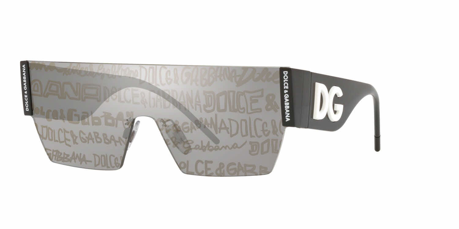  grey silver gold graffiti lens/black