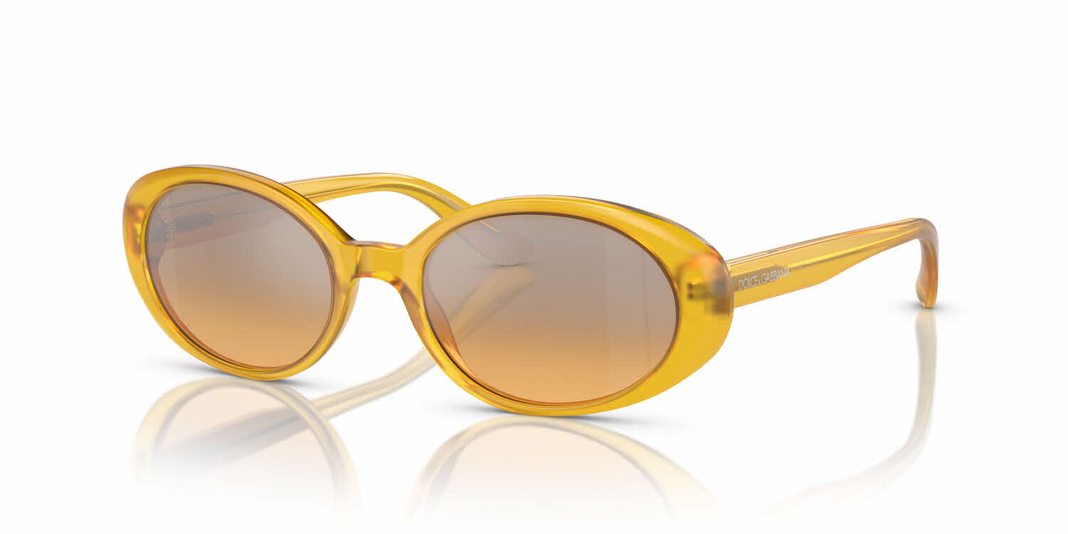  orange mirror silver gradient/milky yellow