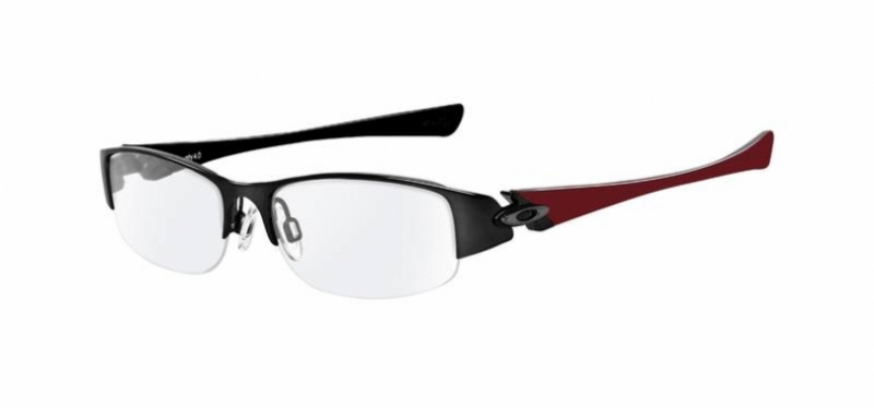  clearlens/polishedblack red black