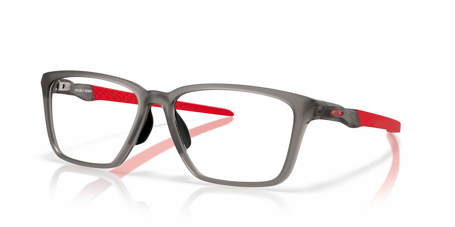  clear lens/satin grey smoke