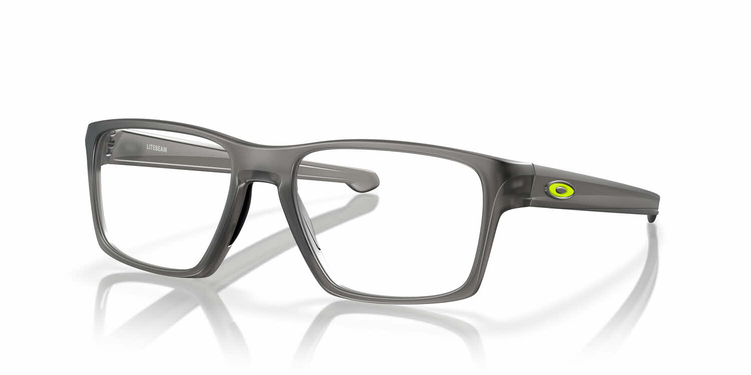 clear lens/satin grey smoke