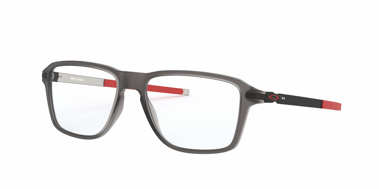  clear lens/satin grey smoke