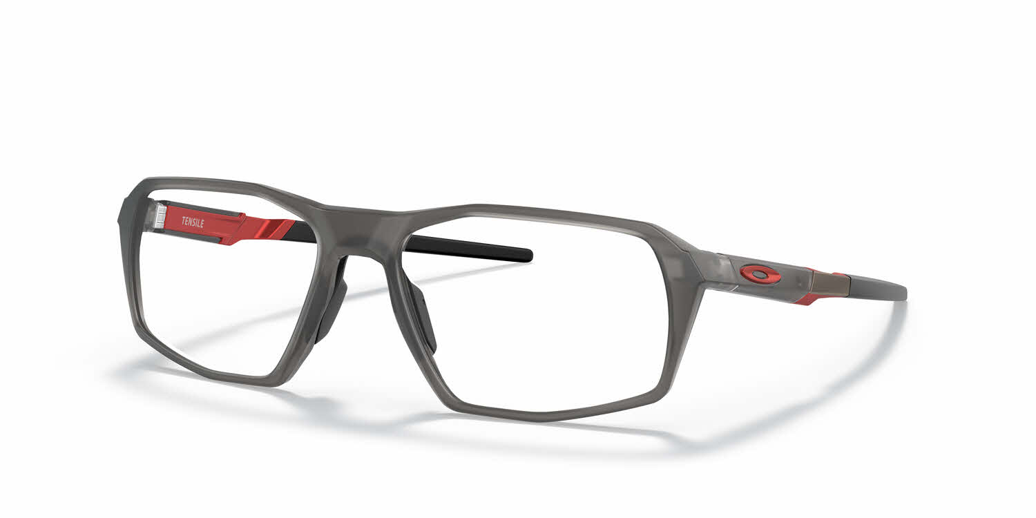  clear lens/satin grey smoke