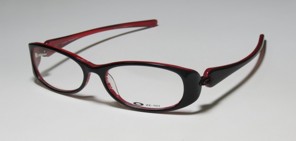  clear/black red