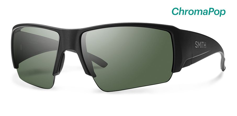  matte black/polarized gray green chromapop polarized