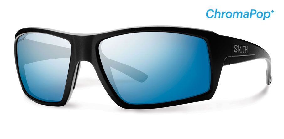  matte black/polarized blue mirror chromapop polarized