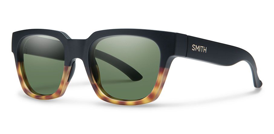  matte black fade tortoise/gray green carbonic