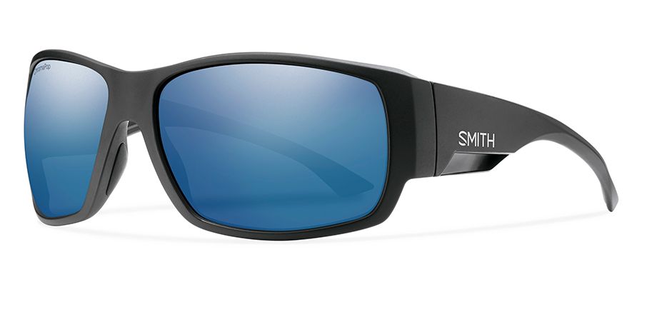  matte black/blue mirror chromapop polarized