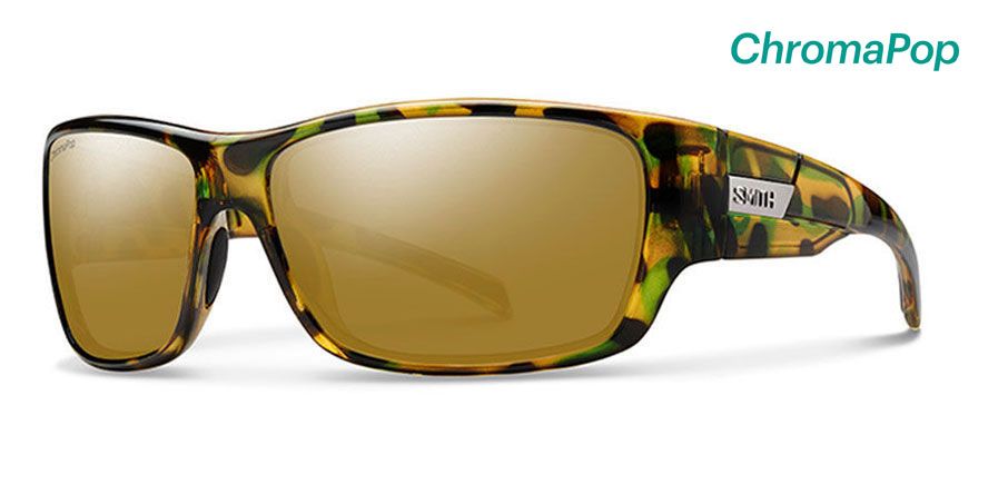  flecked green tortoise/polarized bronze mirror chromapop polarized