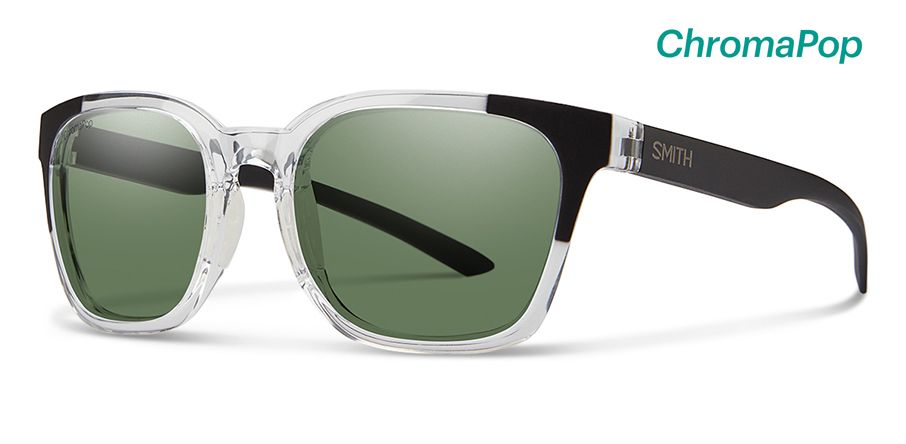  crystal black block/polarized gray green chromapop polarized