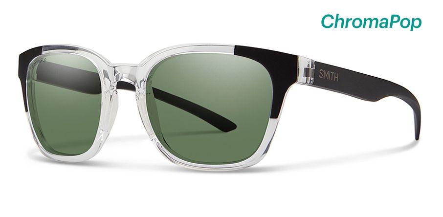  crystal black block/polarized gray green chromapop polarized