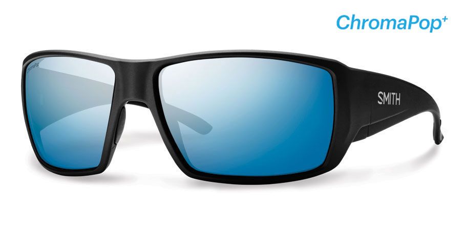  matte black/polarized blue mirror chromapop polarized