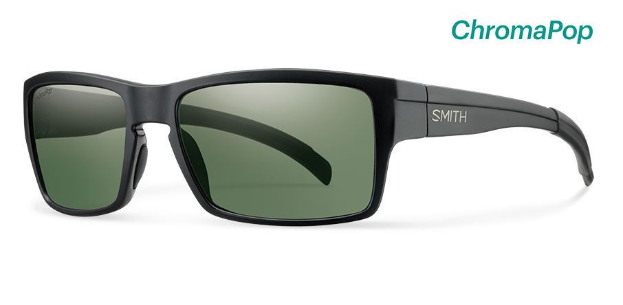  matte black/polarized gray green chromapop polarized