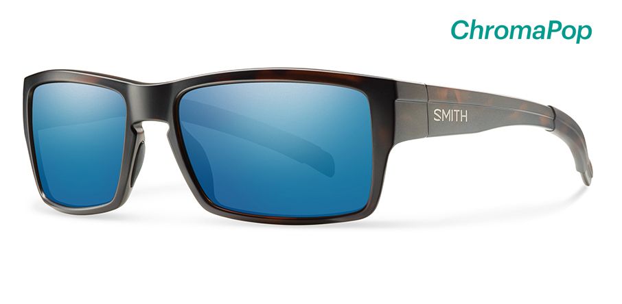  matte tortoise/polarized blue mirror chromapop polarized