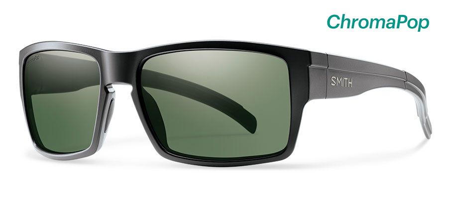  matte black/polarized gray green chromapop polarized