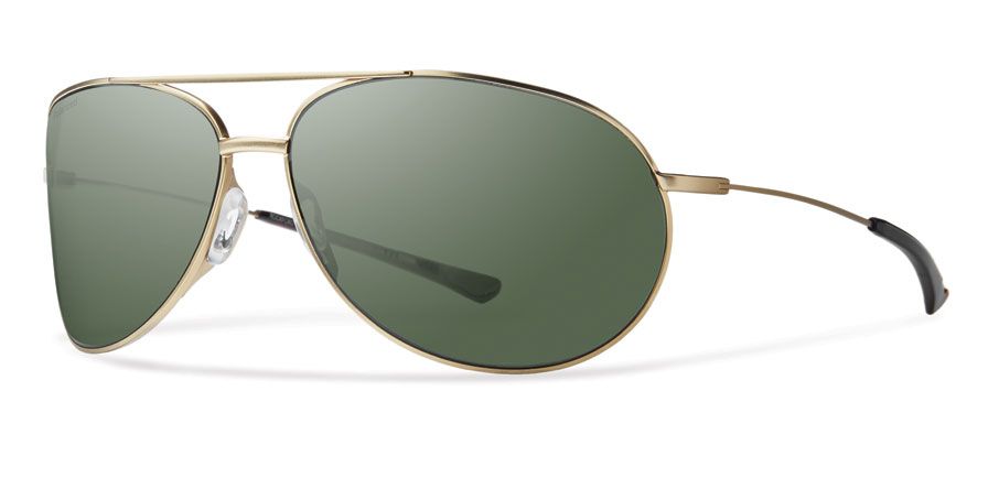  matte gold/polarized gray green carbonic polarized