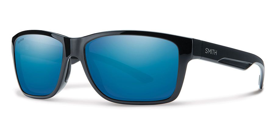  black/polarized blue mirror techlite glass