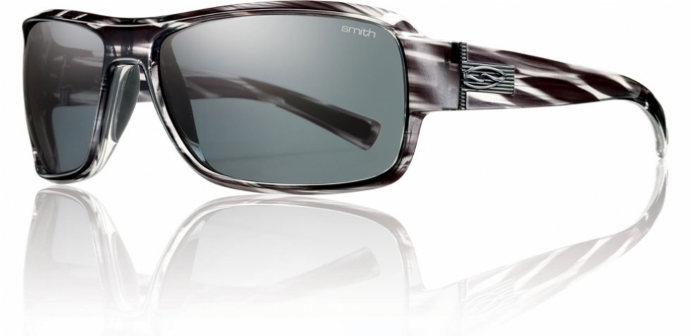  polarized gray/black stripe