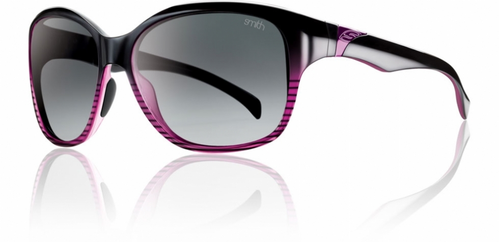  polarized gray gradient/black violet split