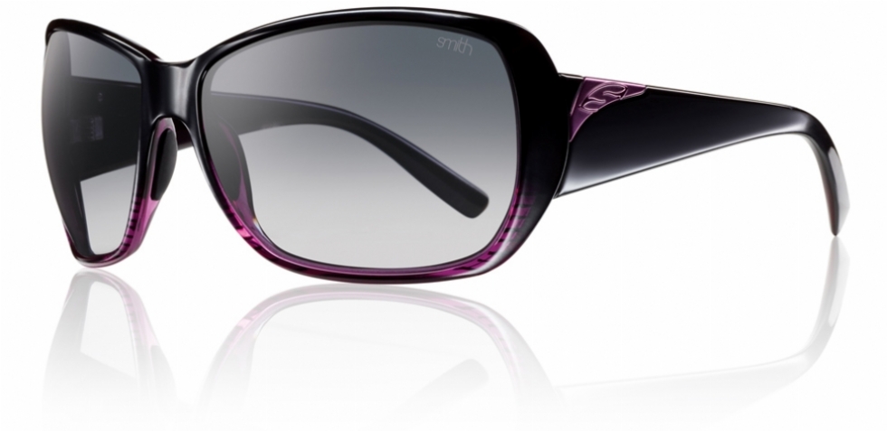  polarized gray gradient/black violet split