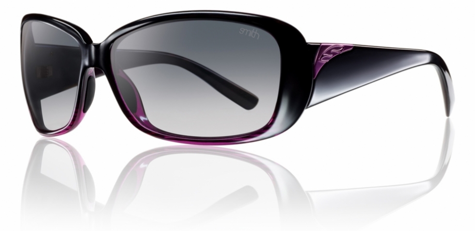  polarized gray gradient/black violet split