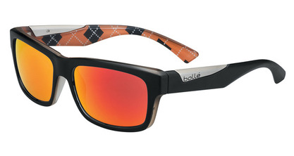  polarized fire oleo ar/matte black/orange