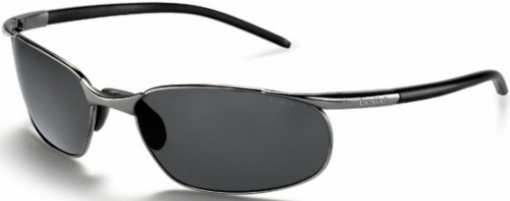  shiny gunmetal/polarized