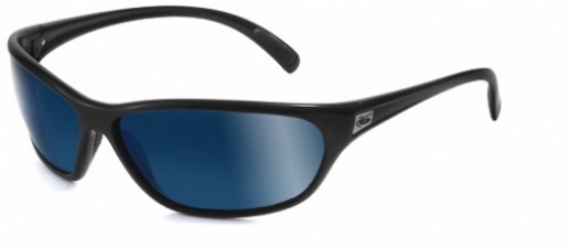  shiny black/polarized offshore blue