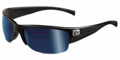  shiny black/polarized off shore blue